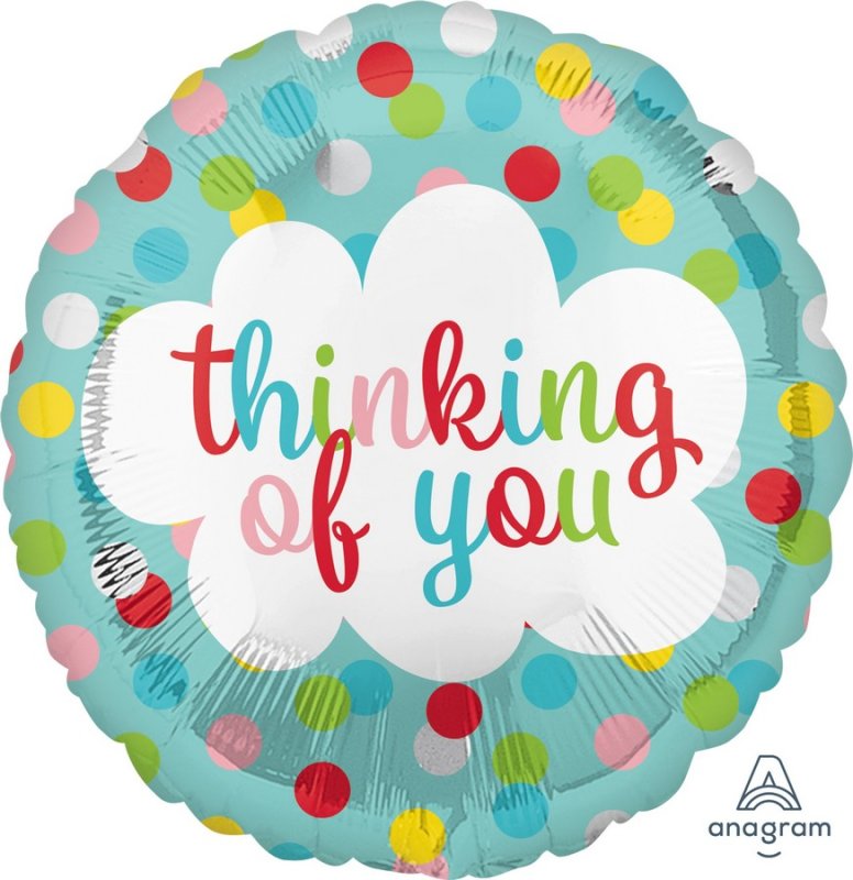 Thinking of You Dots Balloon