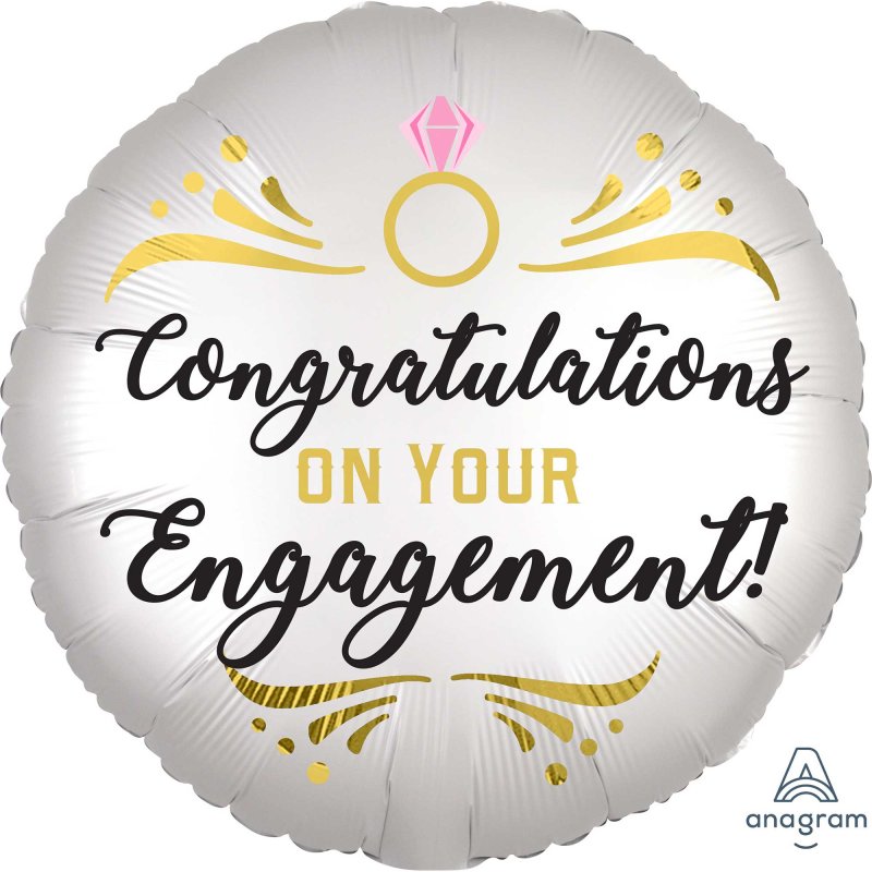 Congratulations On Your Engagement balloon