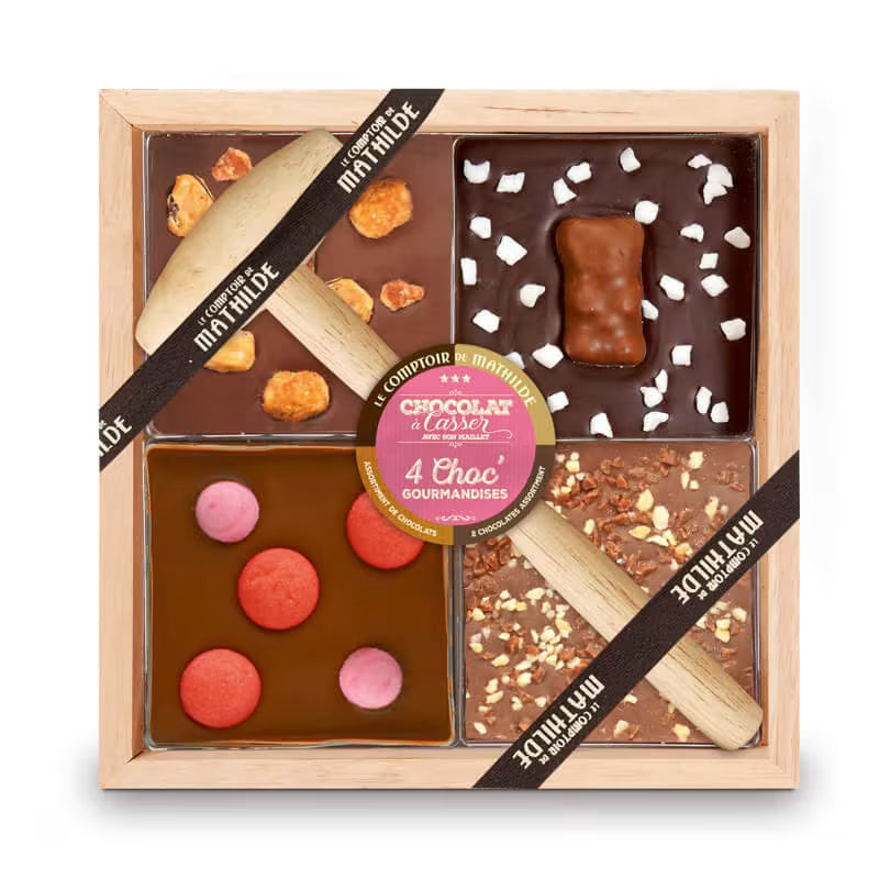 4 Choco Assortment with Hammer 350G