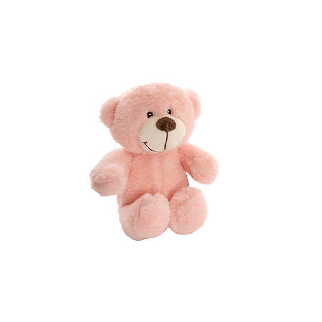 Plush Teddy Bear Pastel Peach