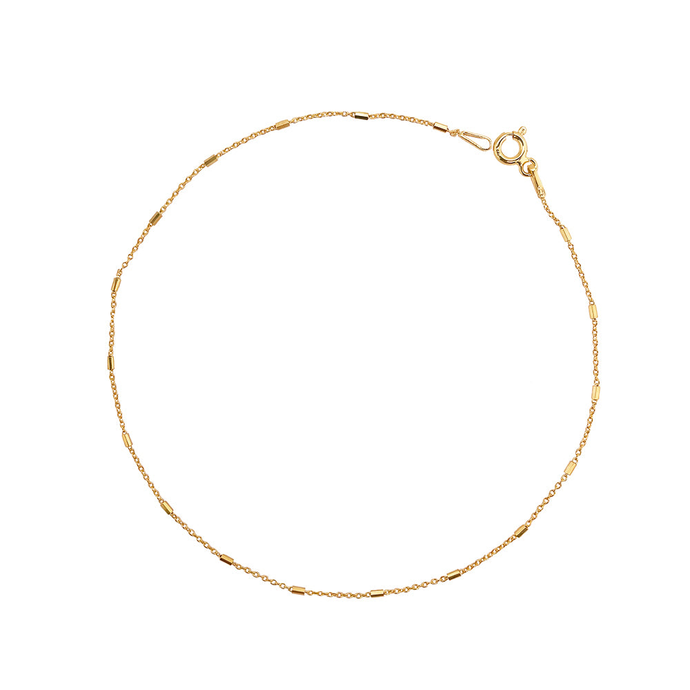 Fine cable chain bracelet