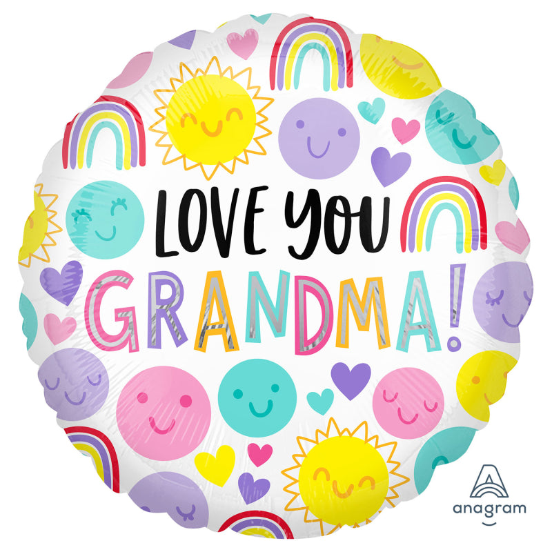 Love You Grandma Balloon