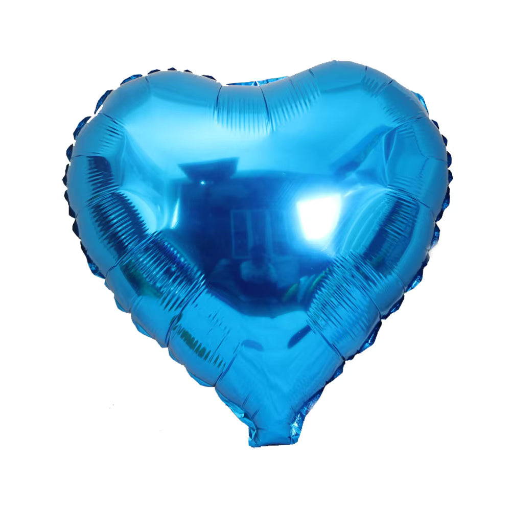 Blue Heart Balloon