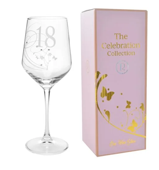 Crystal Wine Glass 18th