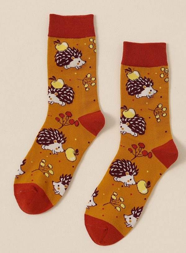 Hedgehog Socks