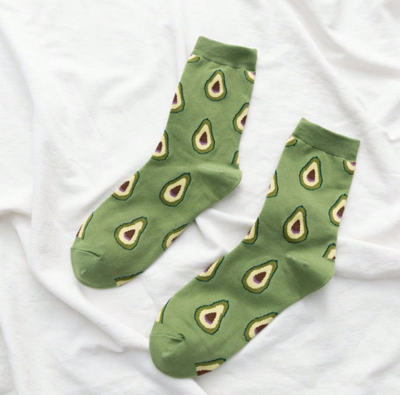 Women's Mid Socks Avocado