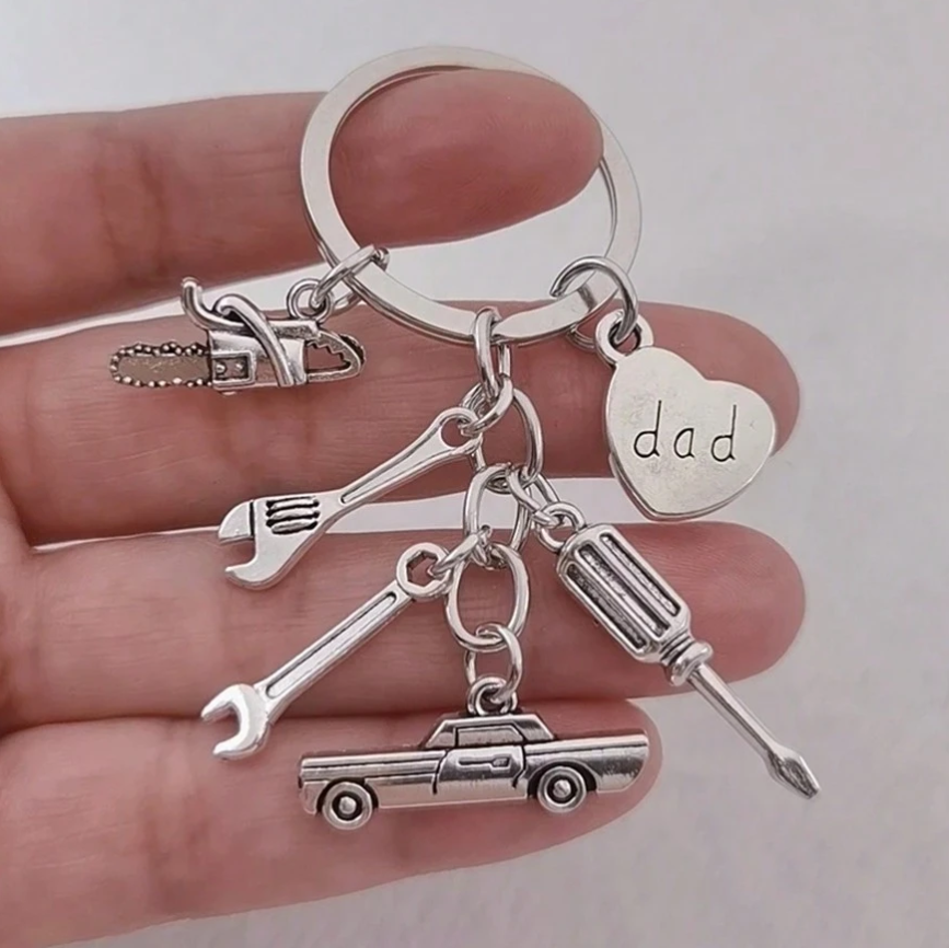 Dad Tools Keychain