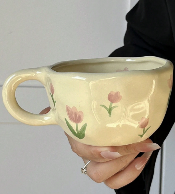 Tulip Ceramic Coffee Mug