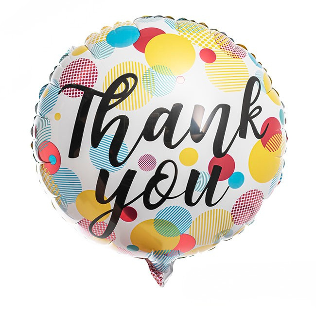 Thank you Confetti Balloon