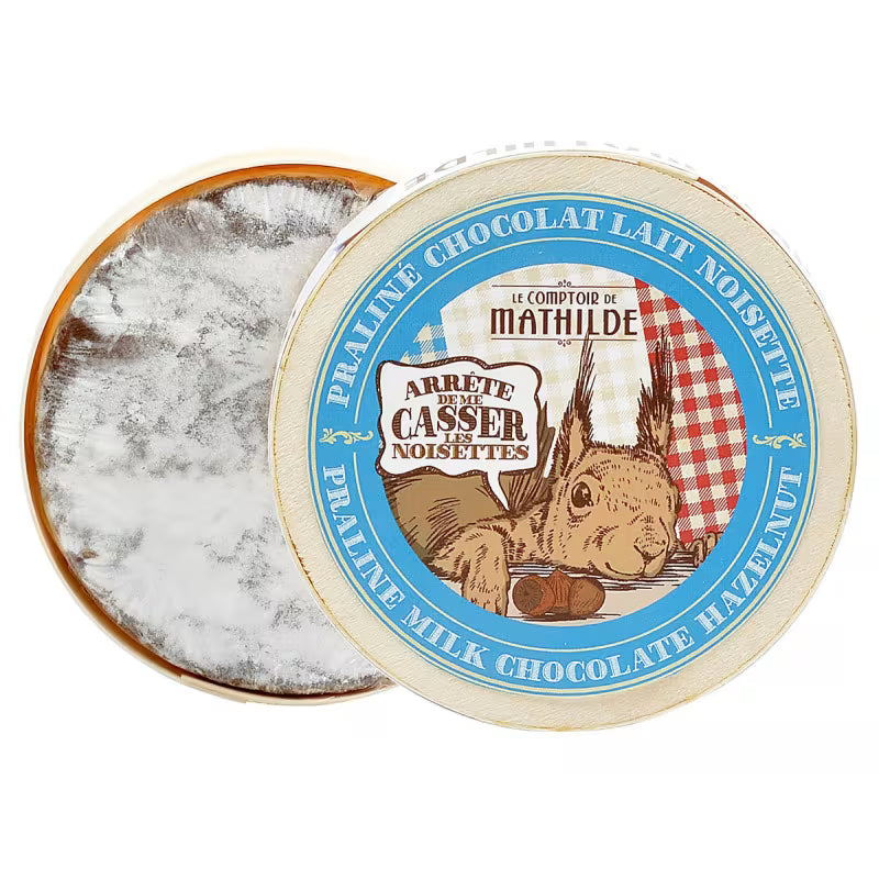 Milk Chocolate Hazelnut Praline 'Camembert' 150G