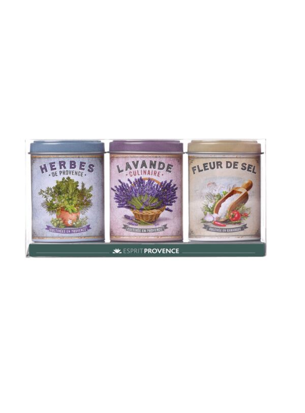 Gift Set: Herbes de Provence, Lavender & Fleur de Sel