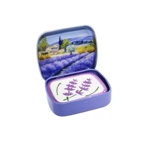 Mini Essential Oil Diffuser – Lavender & Olive Tree Design