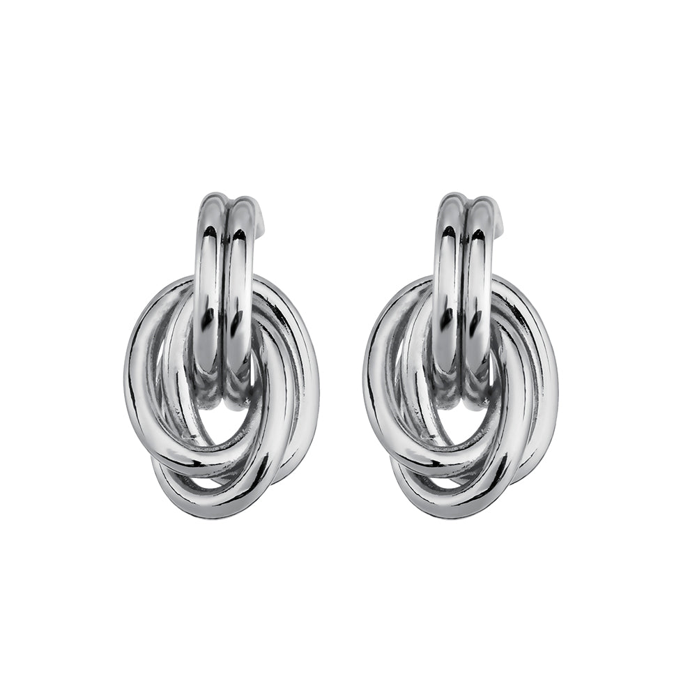 Knotted drop stud