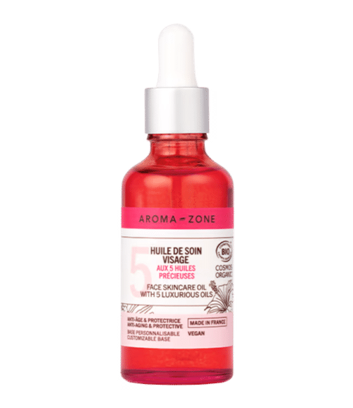Face Skincare oil with 5 luxurious oil