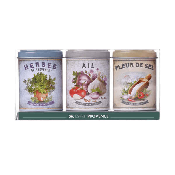 Gift Set: Provence Herbs, Salt and Garlic