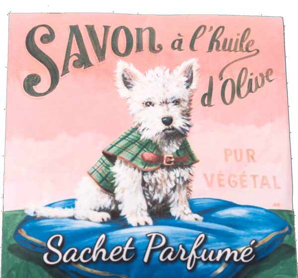 Westie Angelica Scented Sachet