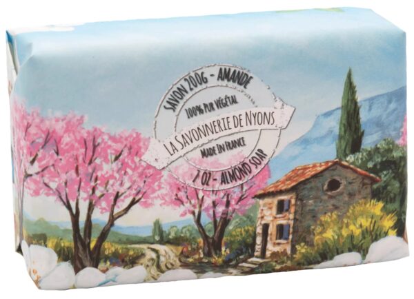 Paper-Wrapped Almond Flower Soap 200G