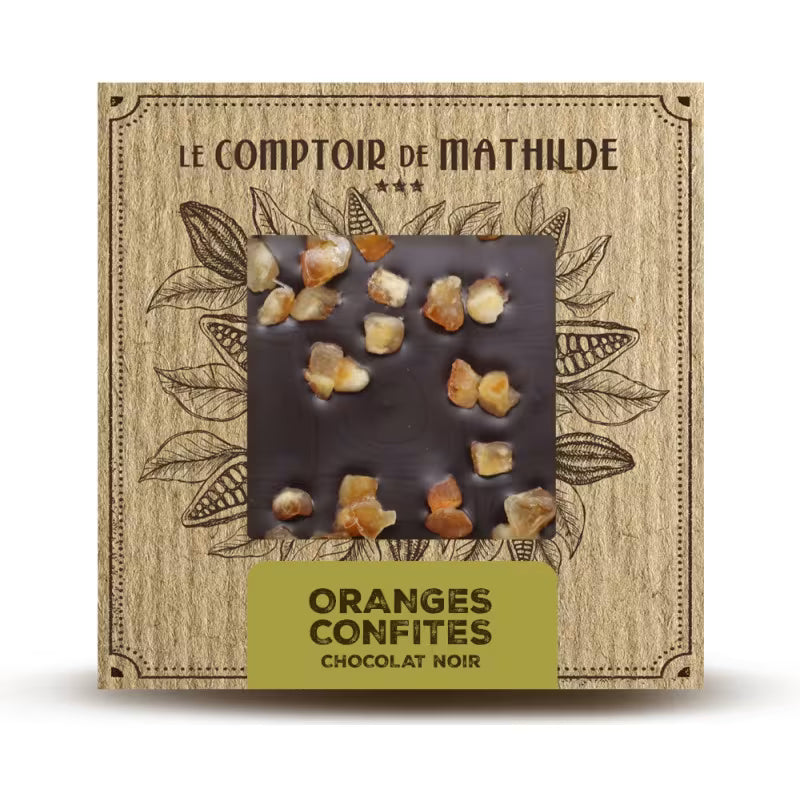 Dark Chocolate Candied Orange 80G